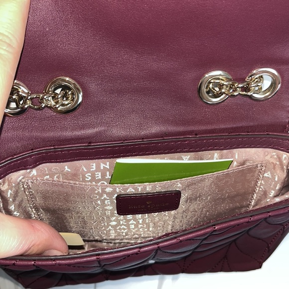 Purple Kate Spade Chain Shoulder Bag - Picture 3 of 4